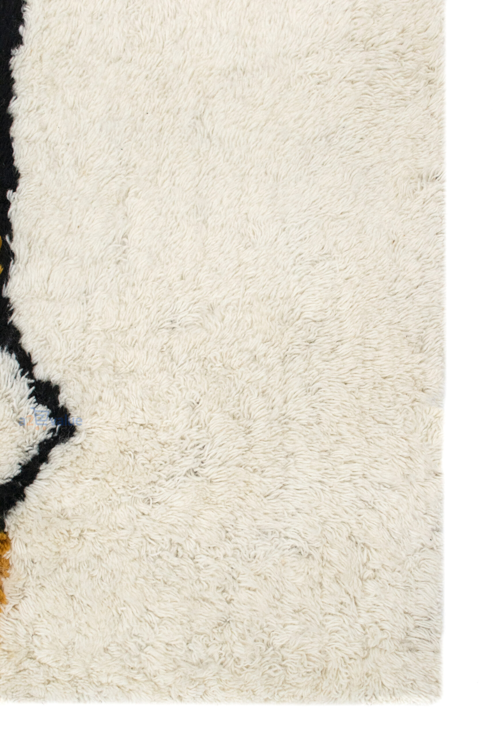 Bauhaus Abstract" Hand-Tufted Geometric Rug - Image 4