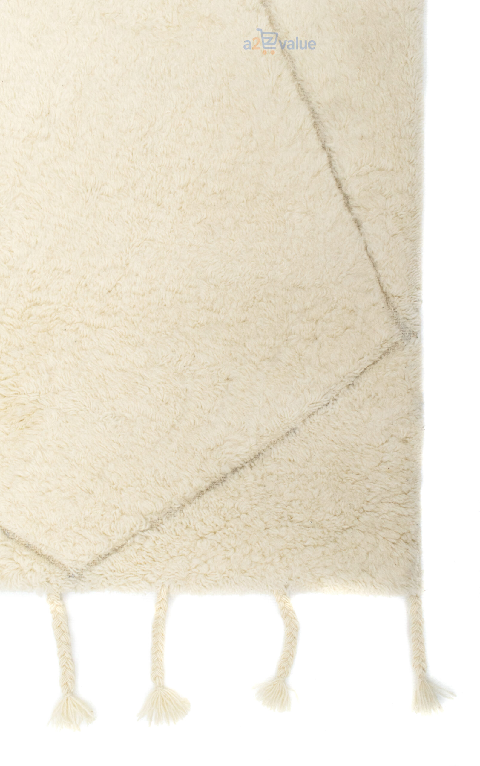 Nordic Abstract Tufted Rug - Earth Tones Geometric - Image 7